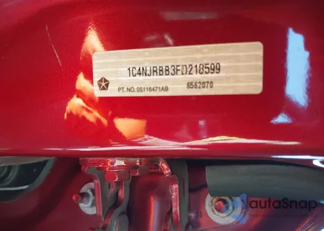 2015 Jeep Patriot Sport from USA, damaged, VIN 1C4NJRBB3FD218599